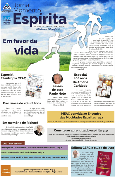 Jornal Momento Espírita